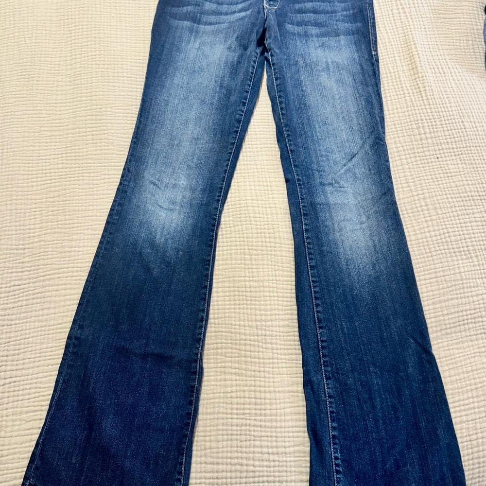 William Rast Black Boot Cut Jeans size 27